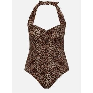 Ruby Ribbon Womens Animal Print Riviera One Piece‎ Swimsuit Size 18 Beach Vaca